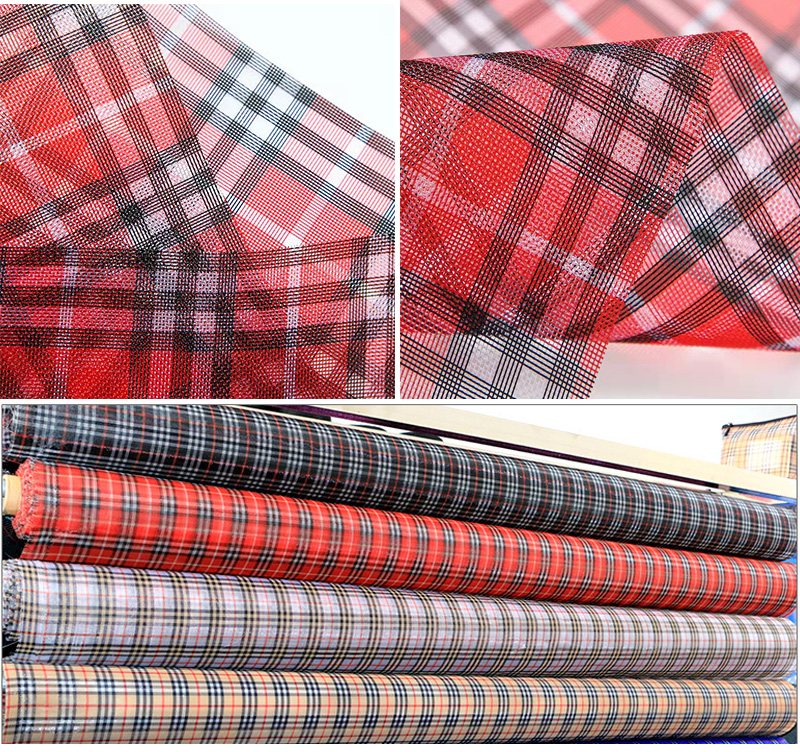 格子尼龍網紗圖片顏色