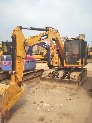 三一75-8s彩屏挖掘機(jī)停工出售，銀川免費試機(jī)優(yōu)惠多